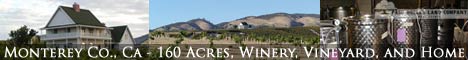 Monterey County, California Winery, Vineyard, and Home For Sale - Wine Real Estate