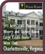 Virginia Winery, Vineyard, Estate Home, and Land For Sale - Charlottesville, Virginia - Wine Real Estate