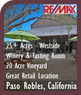 Paso Robles Westside Winery For Sale - Paso Robles Wine Country Real Estate