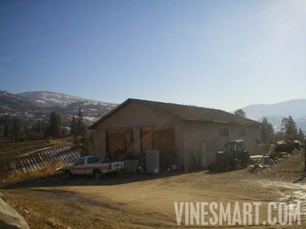 South Okanagan Valley, B.C. Canada - Vineyard and Large Log Cabin For Sale - Workshop