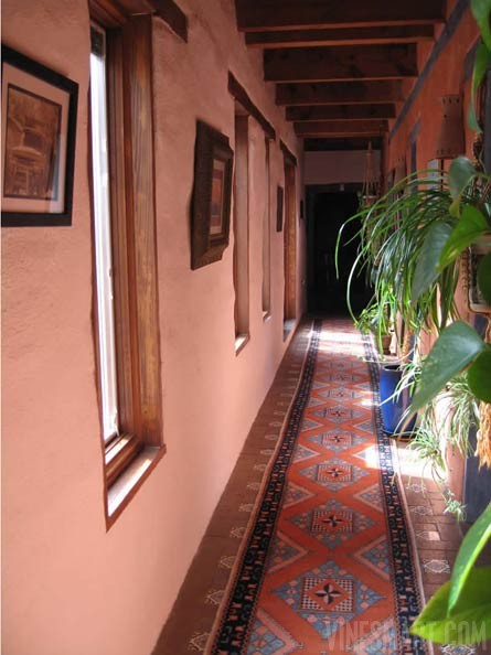 Corrales, NM - Vineyard and Home - Hallway