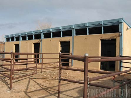 Corrales, NM - Vineyard and Home - Stables